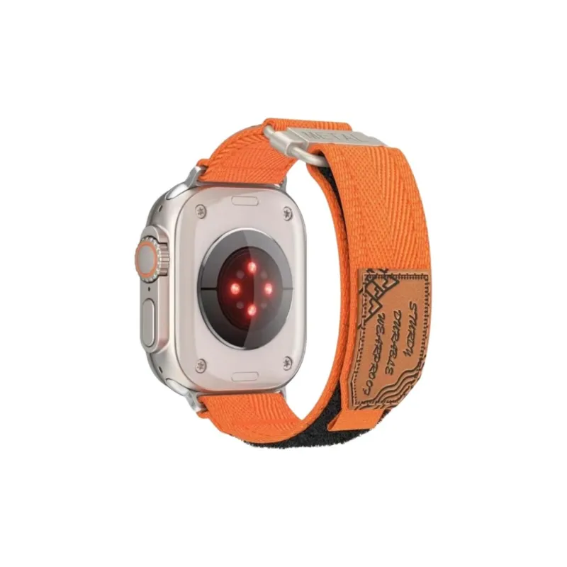 KVZUVUU Apple Compatibility Watch Band Nylon Material-1
