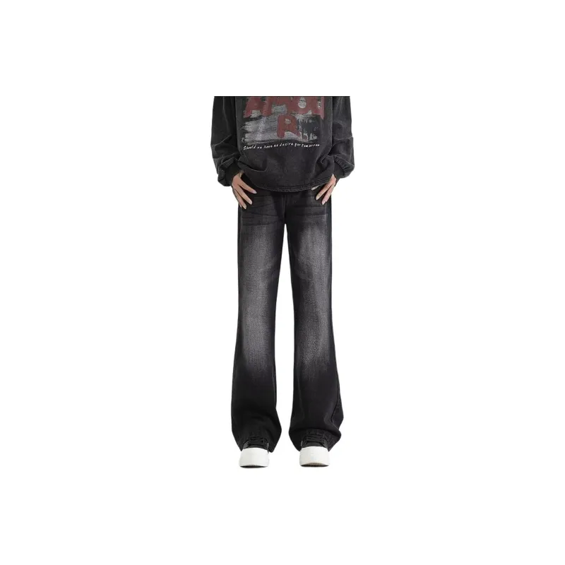 IJRJ Jeans Unisex Black Gray-0