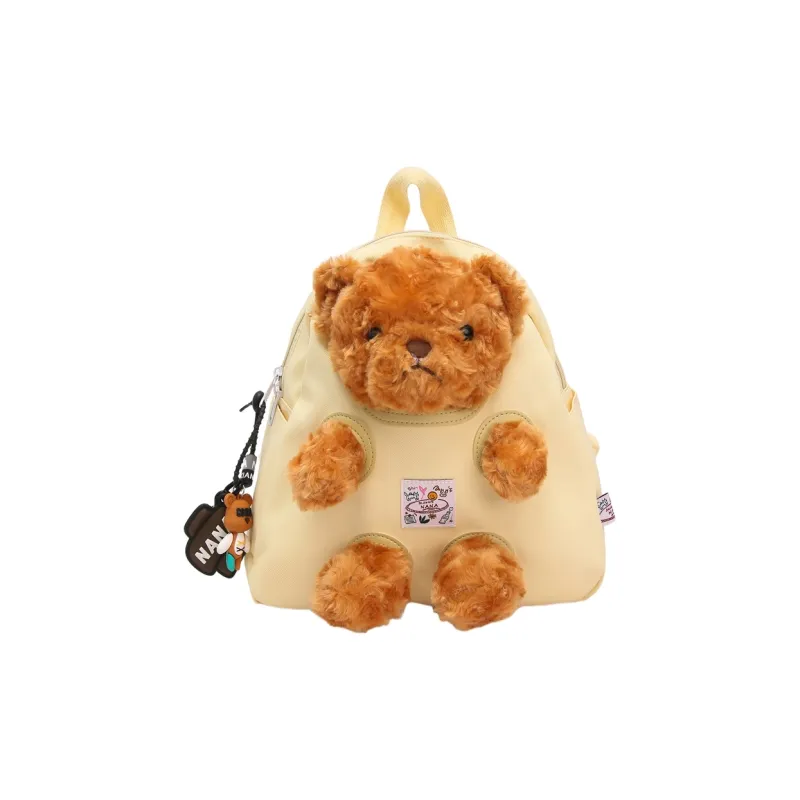 Meow In The Grass Nylon Backpack Women's Multicolor-17