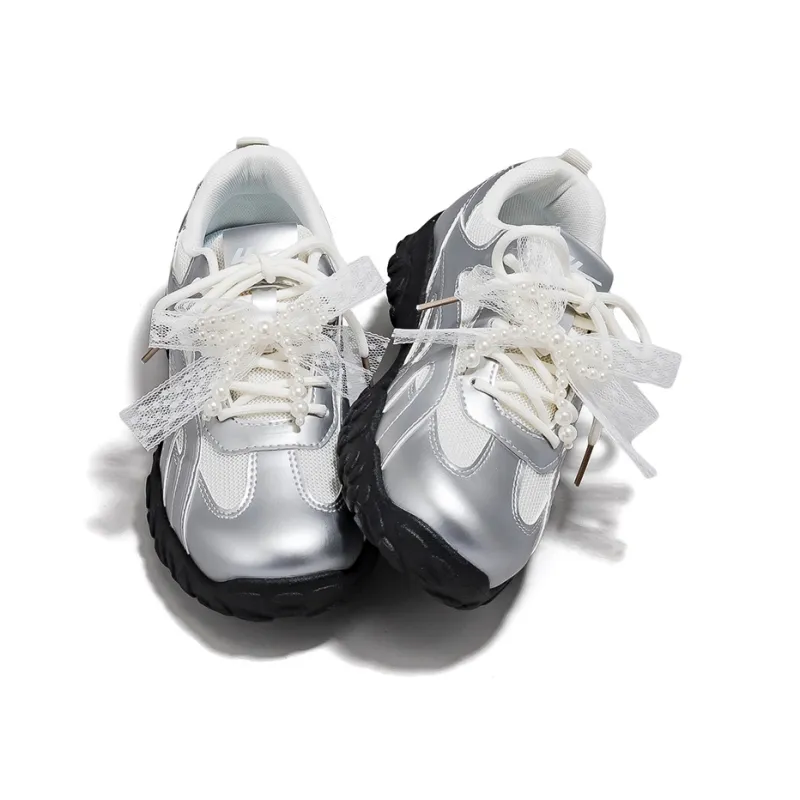 Warrior Low Top Trendy Sneakers & Casual Shoes, Casual Shoes Women's Silver Beige-4
