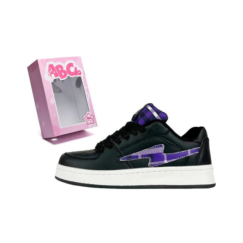 ABCIO Cushioning, Abrasion Resistant, Height Increasing Low Top Skateboard Shoes Unisex-10