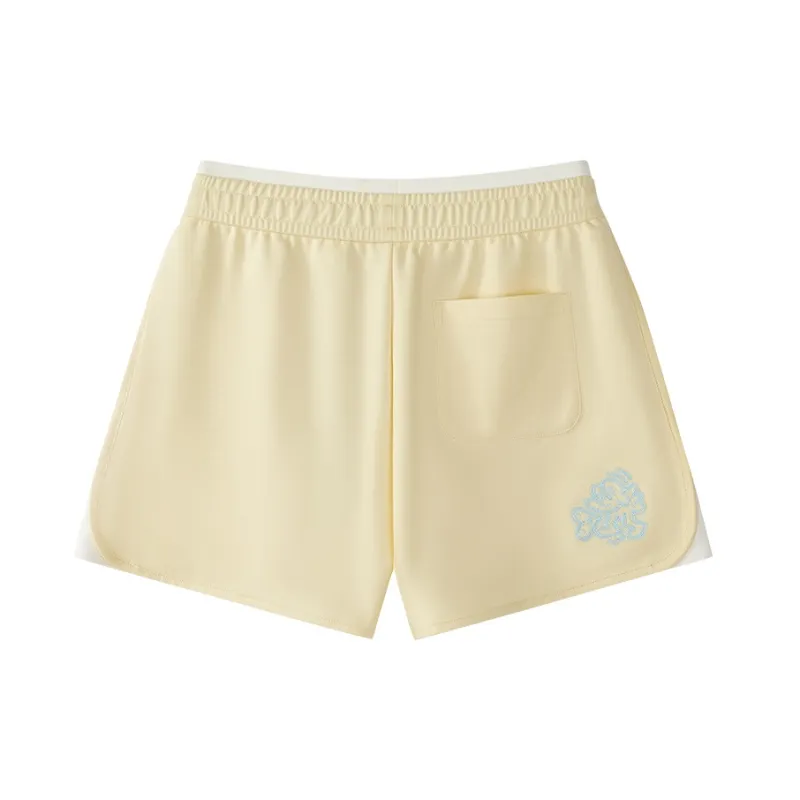 FILA FUSION Casual Shorts Women's Light Zhen Yellow YE-1