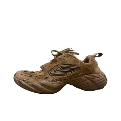 Balenciaga glide Low Top Chunky Sneakers Women's Brown
