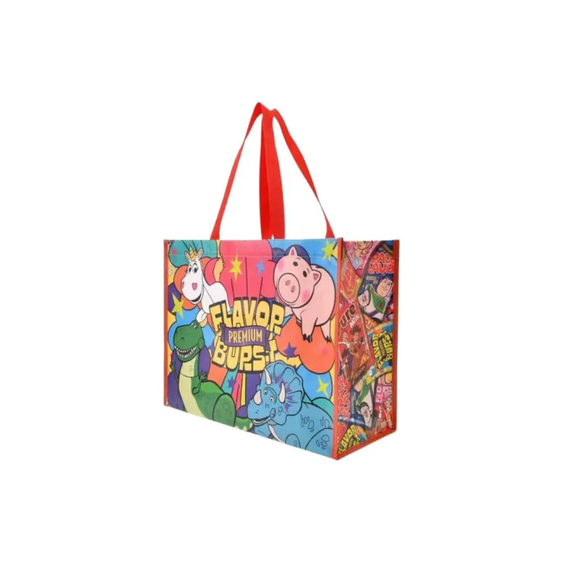 Disney Toy Story Series Polypropylene Tote Bag, Shopping Bag, Handbag Unisex Red-1