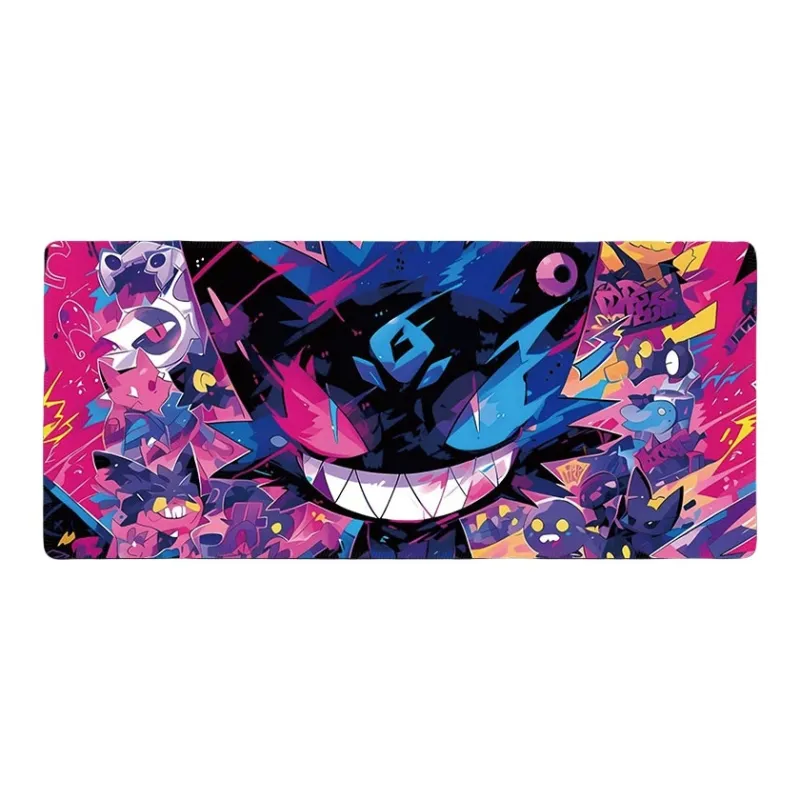 DANYIN Extra Large Gengar Anime Computer Desk Pad Desktop Men's Dormitory Table Mat Computer Mat Mouse Pads-36