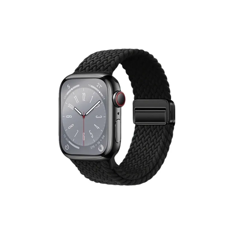 First Guard Compatibility Apple IWatch Series 10/S9/S8/S7/SE Strap Apple Compatibility Watch Band 225mm Nylon Material-12