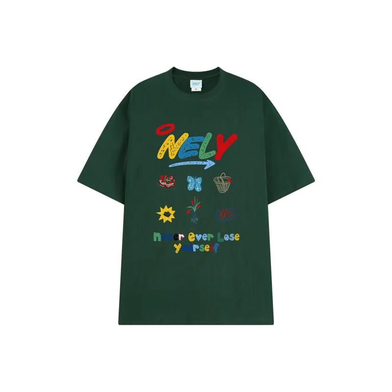 NELY Drop Shoulder Sleeve T Shirt Women's-20