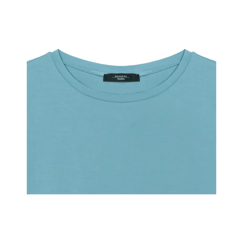 WEEKEND MaxMara T Shirts Women's Haze Blue-5