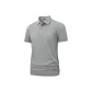 [7A Antibacterial Cooling Sensation]Light Gray (B Dazzling Color Bear Chest Logo)