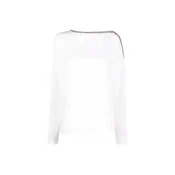 Brunello Cucinelli Cold shoulder Blouse