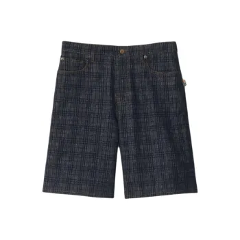 Burberry SS25 Denim Shorts Men's Indigo