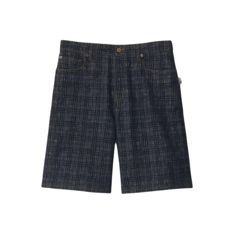 Burberry SS25 Denim Shorts Men's Indigo-0