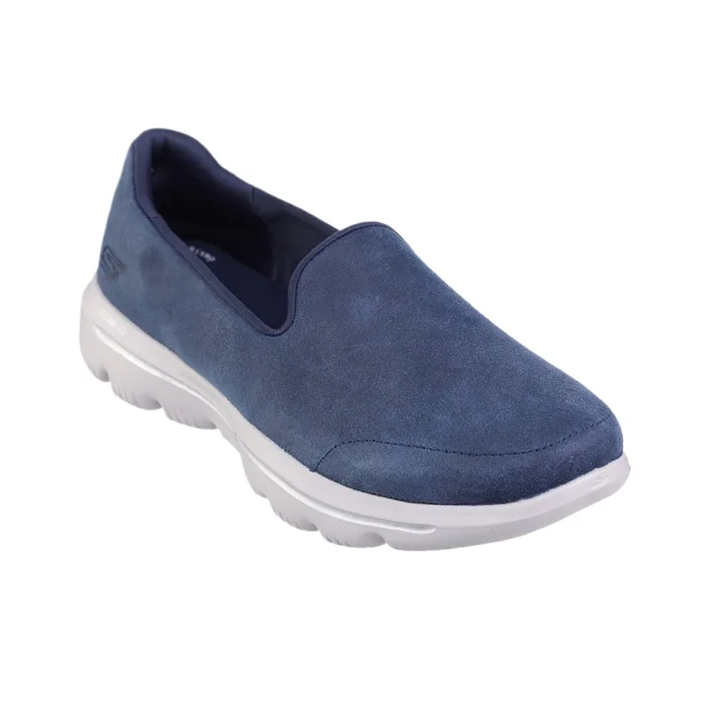 Skechers Go Walk Evolution Ultra Low Top Casual Shoes Women's Marine Blue-2