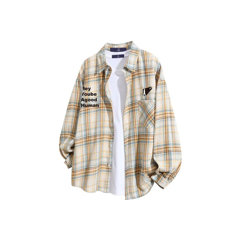 FAX FOR FMACM Shirt Unisex Blue Plaid-3