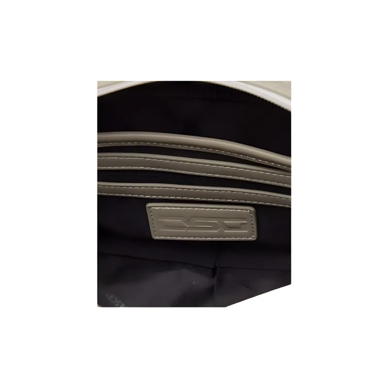 DESCENTE Field Collection Microfiber Leather Clutch Regular Men's White & Green-4