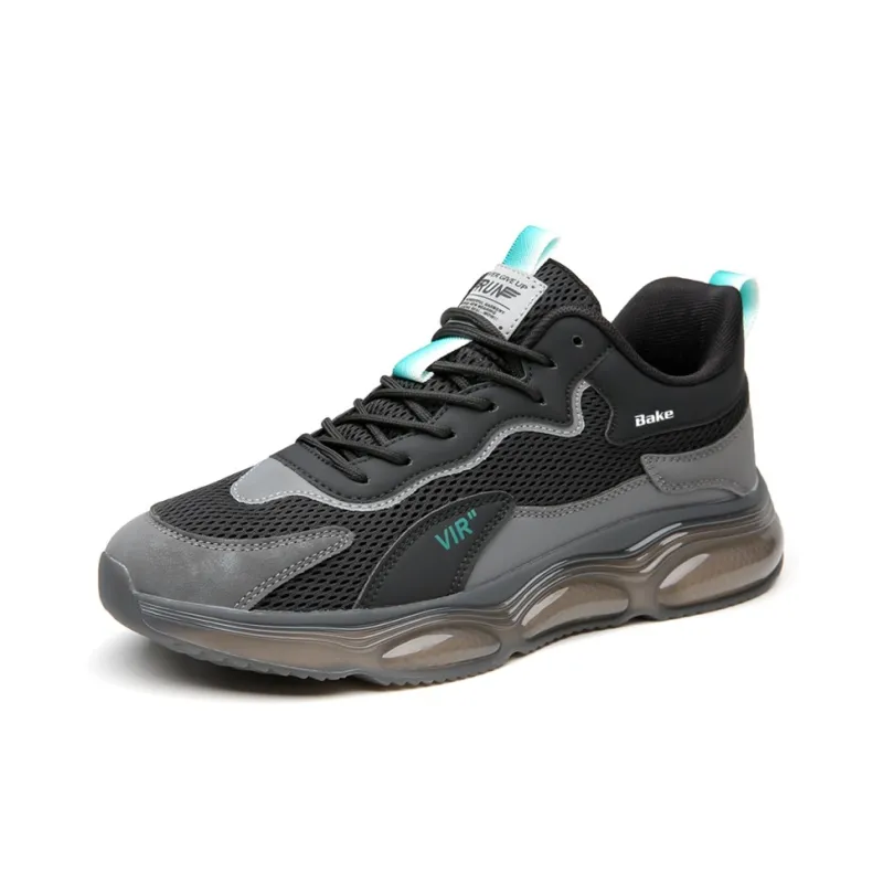 BAKE Breathable And Slip Resistant Low Top Casual Training Physical Fitness Test Physical Exam Running Shoes Men's-5