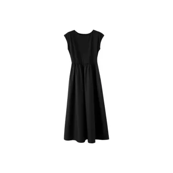 Late White Short Sleeved Dress Women's