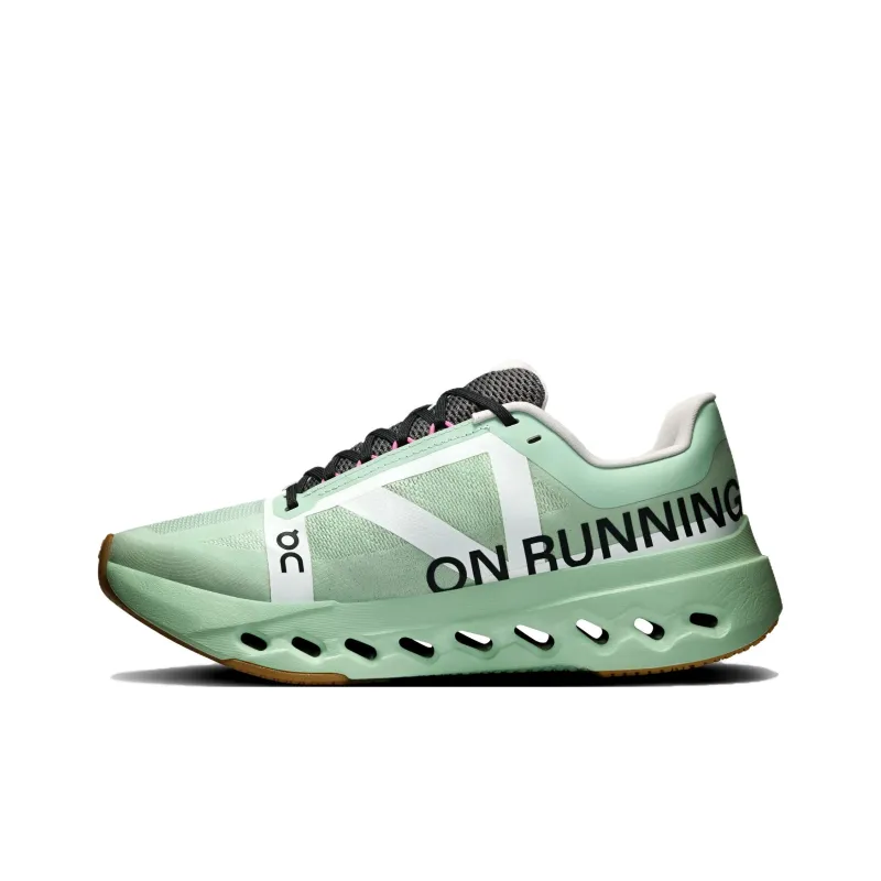 On Cloudsurfer Next Low Top Running Shoes Men's Green-2