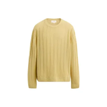 ZARA Knitwear Men Yellow