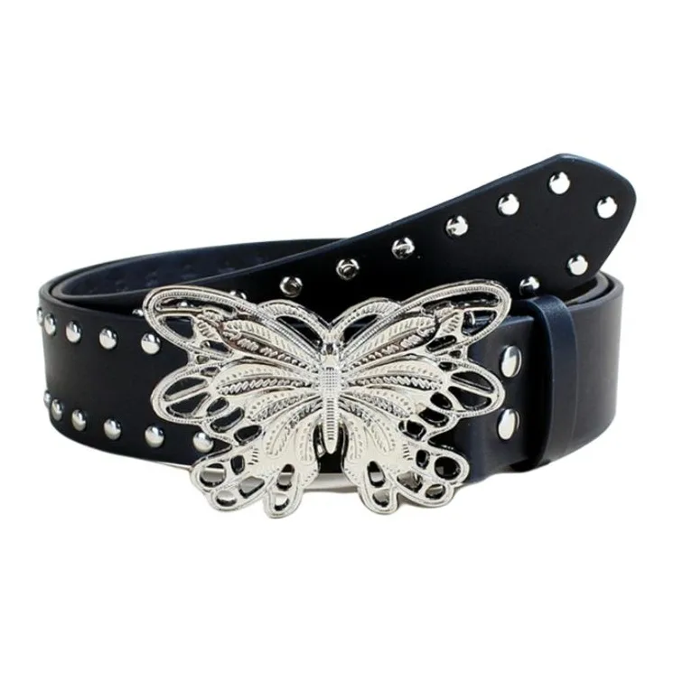 JEANSWEST PU Leather Belts Women's 3.8CM-3