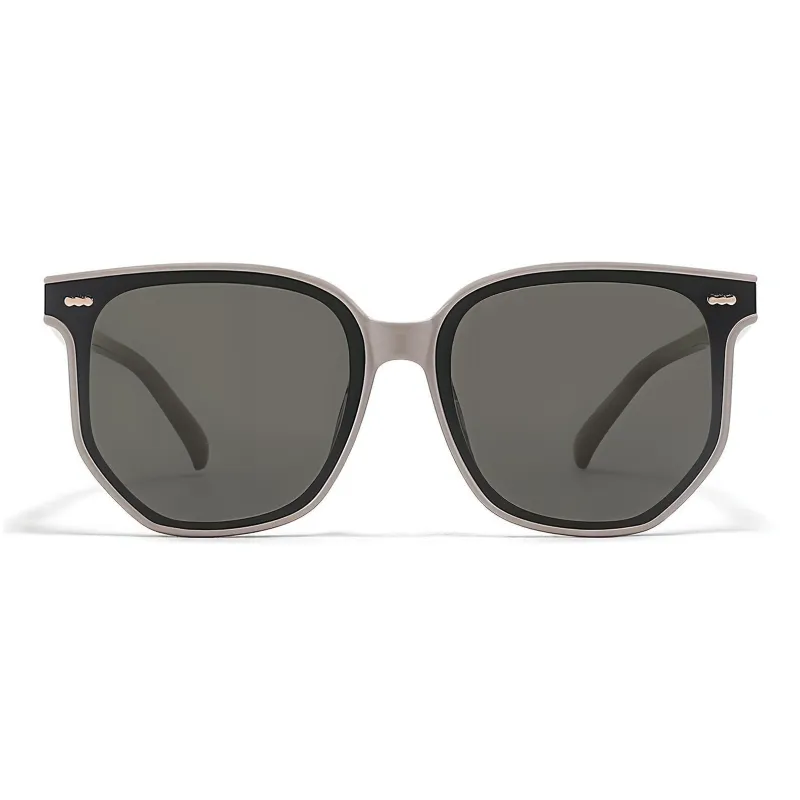 Sagawa TR/Memory Plastic Irregular Shape Sunglasses Unisex-12