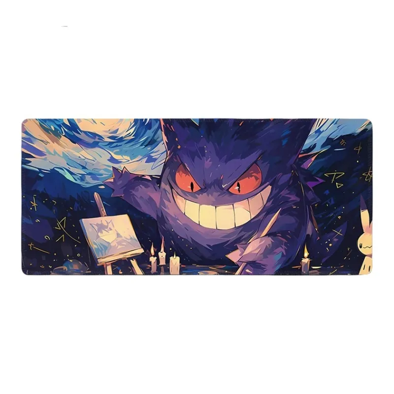 DANYIN Extra Large Gengar Anime Computer Desk Pad Desktop Men's Dormitory Table Mat Computer Mat Mouse Pads-42