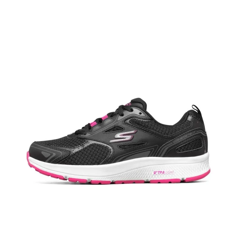 Skechers Go Run Consistent Low Top Running Shoes Women's Black-0