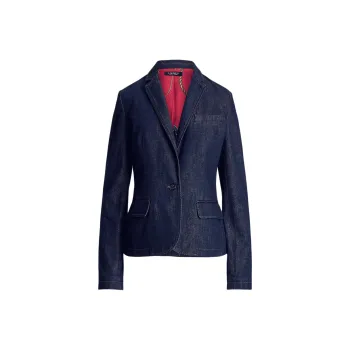 Polo Ralph Lauren Business Suit Coat Women's Dark Blue