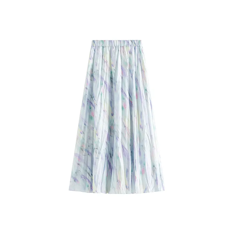 FANSILANEN Casual Long Skirt Women's-0