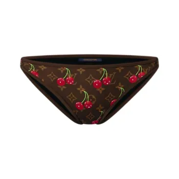 LOUIS VUITTON LV X TM CHERRY BLOSSOM Bikini Women's Brown