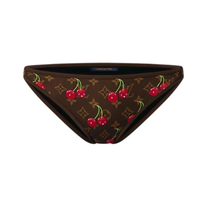 LOUIS VUITTON LV X TM CHERRY BLOSSOM Bikini Women's Brown-0