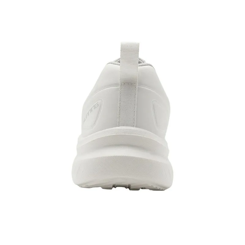 K bird Cushioning Abrasion Resistant Lightweight Low Top City Commute Running Shoes Women's White Gray-4