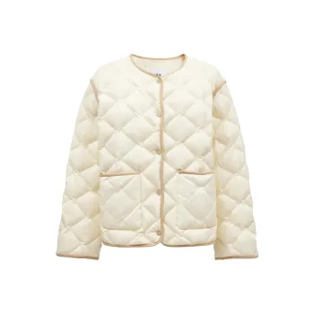 ONLY Down Jacket Women's Winter White