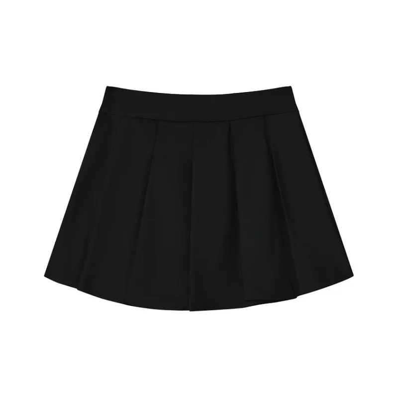FILA TENNIS Casual Short Skirts Women's Jet Black BK-1