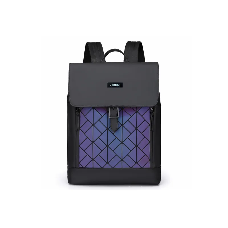 Jeep Nylon Backpack Unisex Black-0