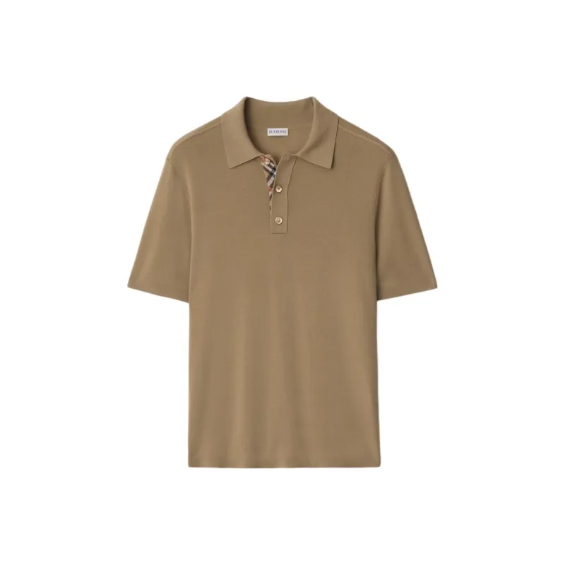 Burberry SS25 Polo Shirt Men's Linen-0