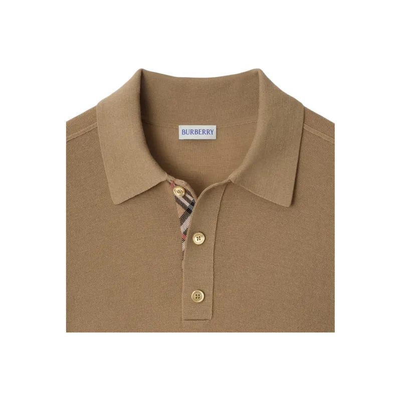 Burberry SS25 Polo Shirt Men's Linen-4