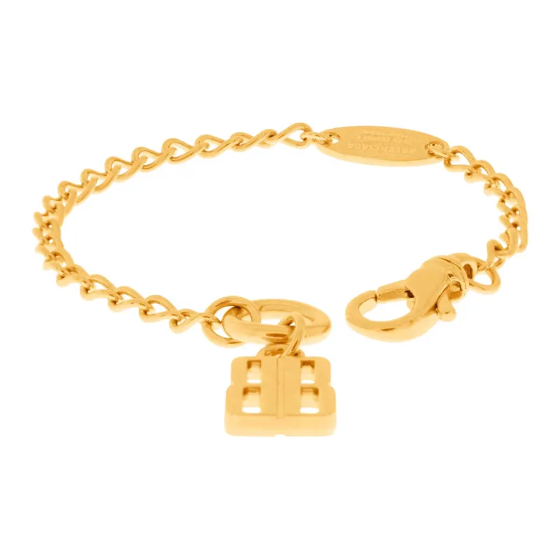 Balenciaga Gold Plated Bracelets Men's Gold-1