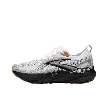 Brooks Glycerin 22 Low Top Running Shoes Men's White Gray