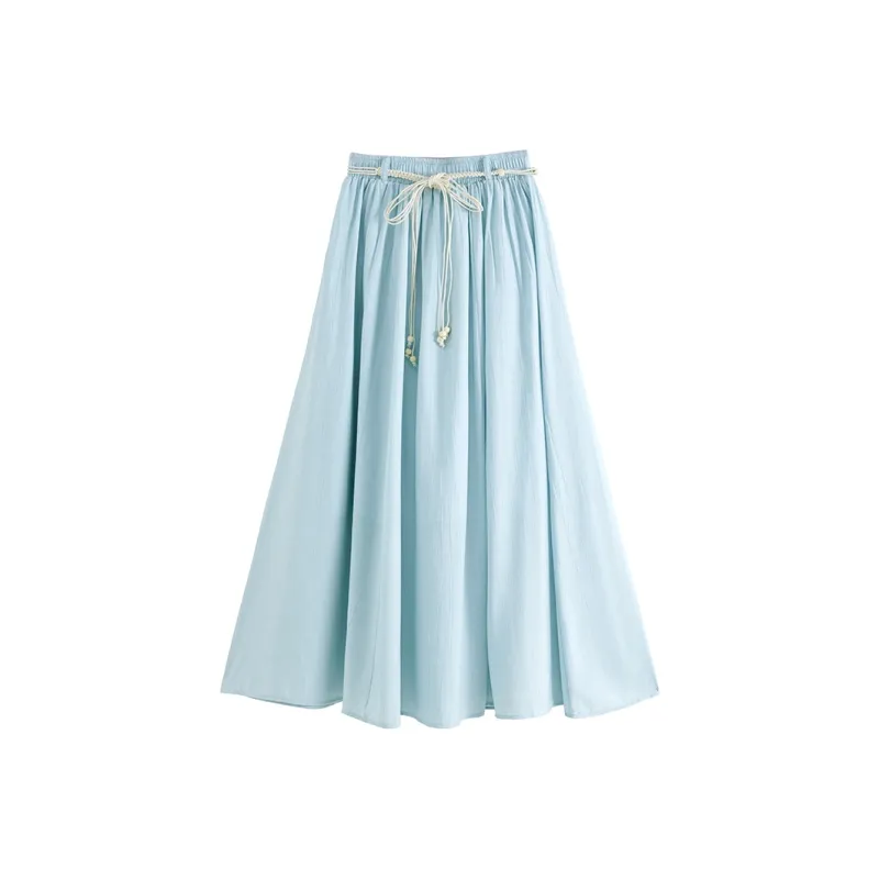 Mm Casual Long Skirts Women's-12