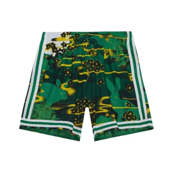 Mitchell & Ness Casual Shorts Men's Green