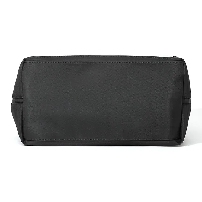 MASTER CANVAS Oxford Shoulder Bag Women's Black/Ecru-3