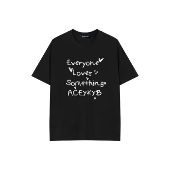 YK&YB T Shirts Unisex Black