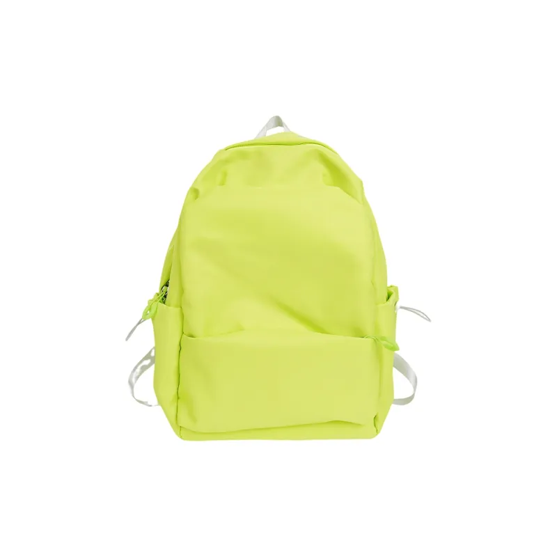 Meow In The Grass Nylon Backpack Unisex Multicolor-0