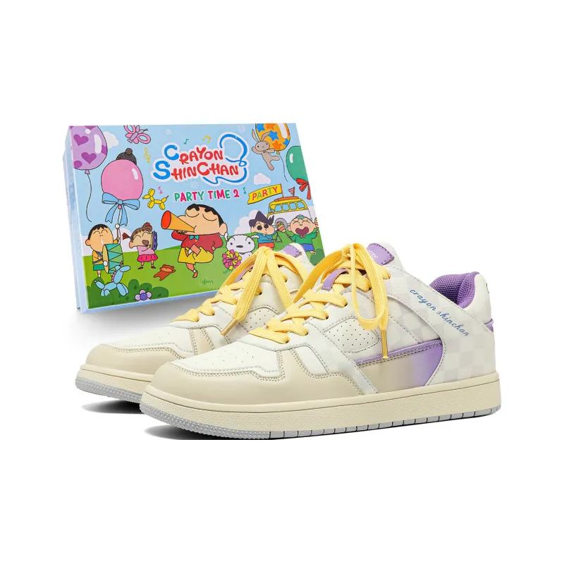 Crayon Shinchan Low Top Skateboard Shoes Unisex-12