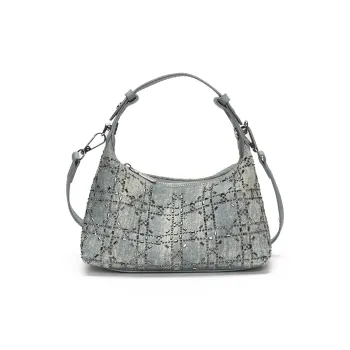 Morellybear PU Crossbody Handbag Women's Blue
