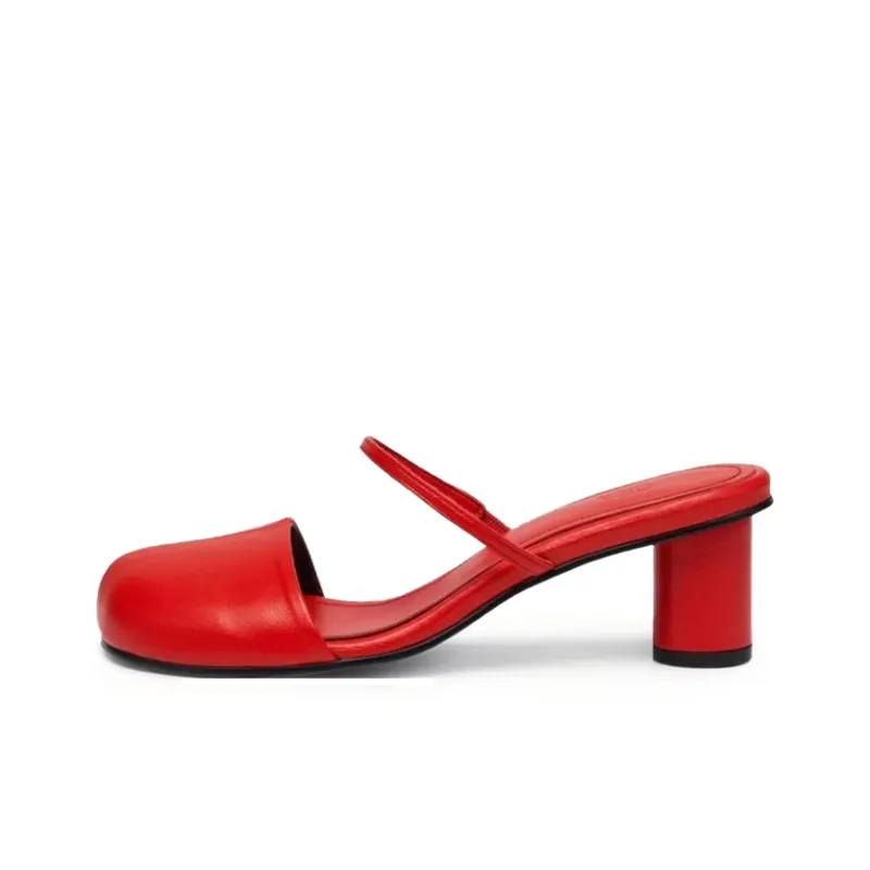 Betu Rubber Sole Abrasion Resistant Closed Toe Slippers Women's-4