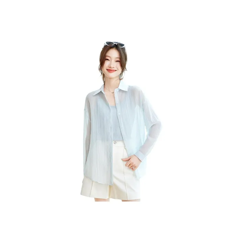 PIERRE CARDIN Shirts Women's Lake Blue-0