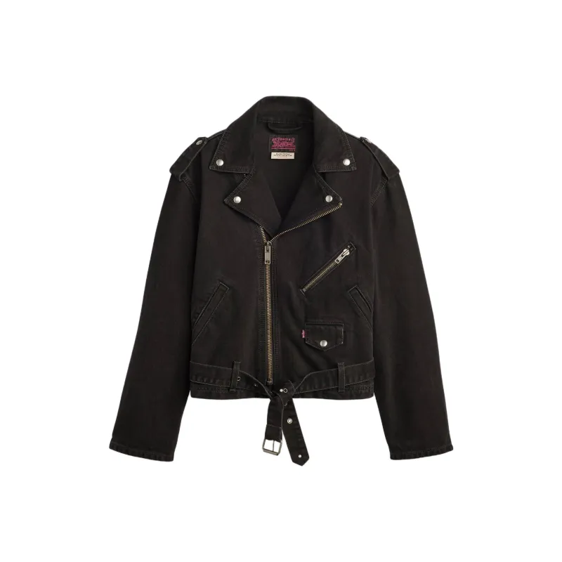 Levis Denim Jackets Unisex Black-0