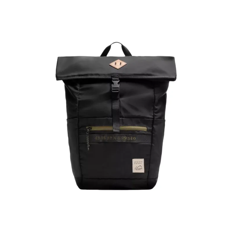 ZARA Polyester Backpack Tubas Men's Black-0